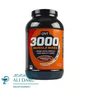 پودر گینر ماسل مس 3000 کیو ان تی 2000 گرم | علی دارو