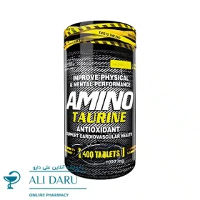 قرص آمینو تائورین ژن استار 1000 میلی گرم | علی دارو