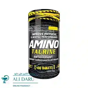 قرص آمینو تائورین ژن استار 1000 میلی گرم | علی دارو