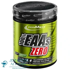 پودر آمینو EAA زیرو آیرون مکس 500 گرم | داروخانه آنلاین علی دارو