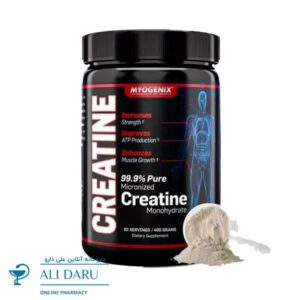 پودر کراتین مونوهیدرات میکرونایزد مایوژنیکس 400 g