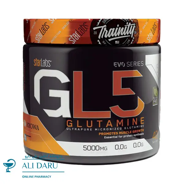 ال گلوتامین اولتراپیور میکرونایزد GL5 استارلبز 300 گرم